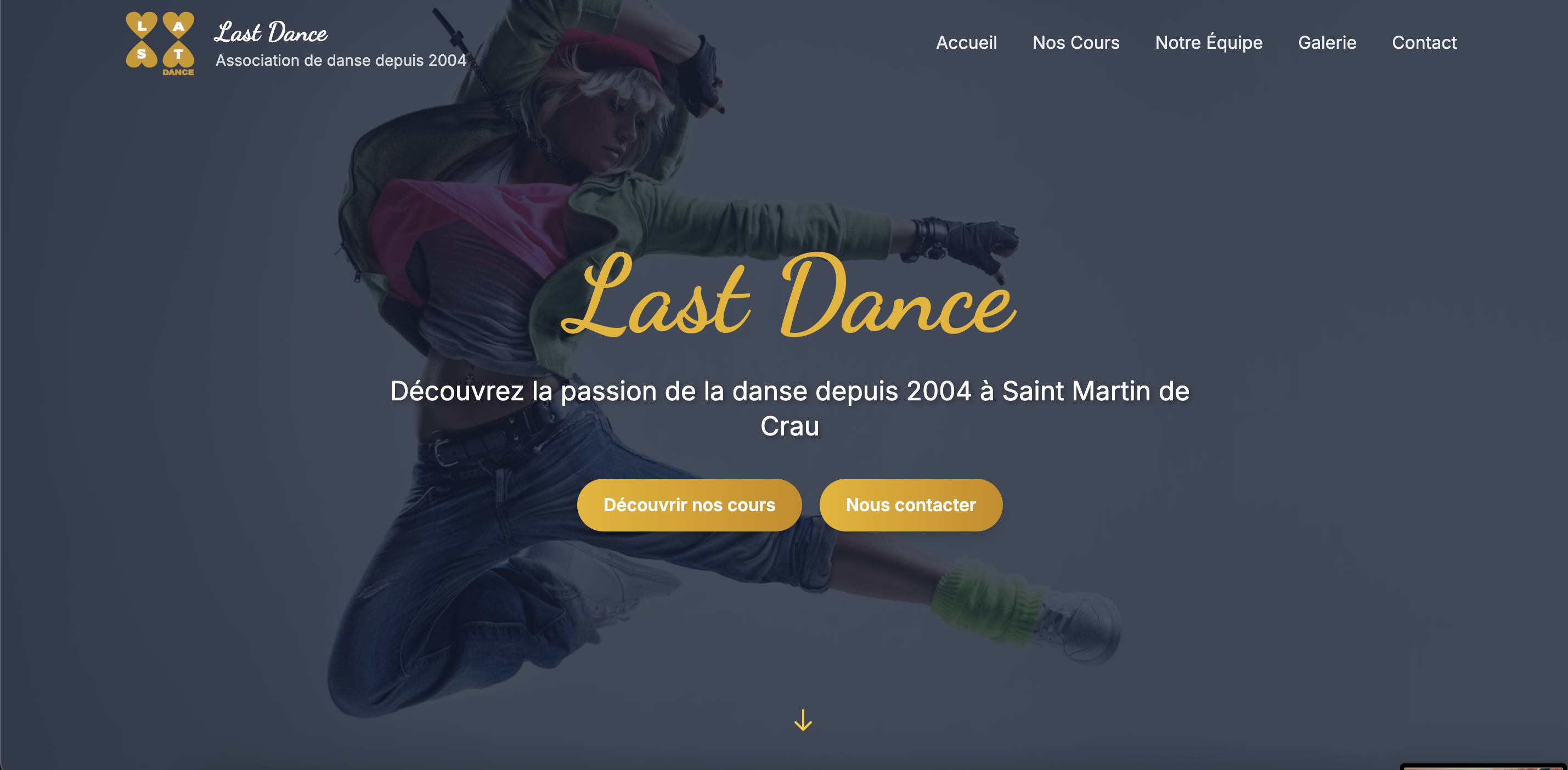 Site Last Dance - Association de Danse